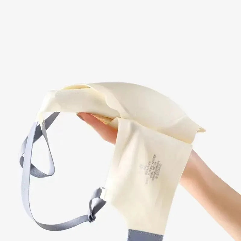 Women's Underwear No Steel Ring Comfortable Upper Support Sling Adjustable Beauty Back Bra Thin Section