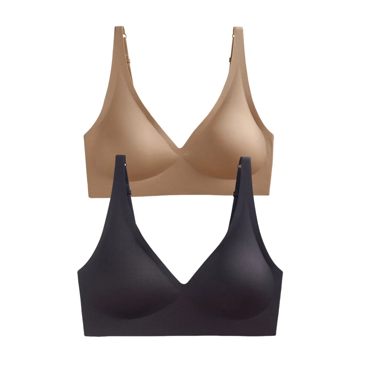 2Pcs/Set Seamless Bra Women