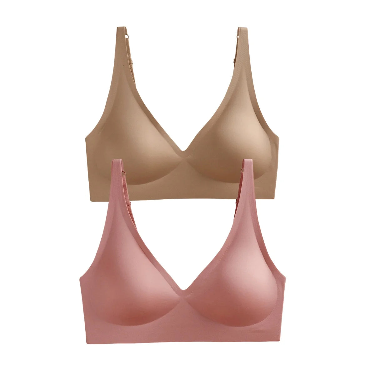 2Pcs/Set Seamless Bra Women