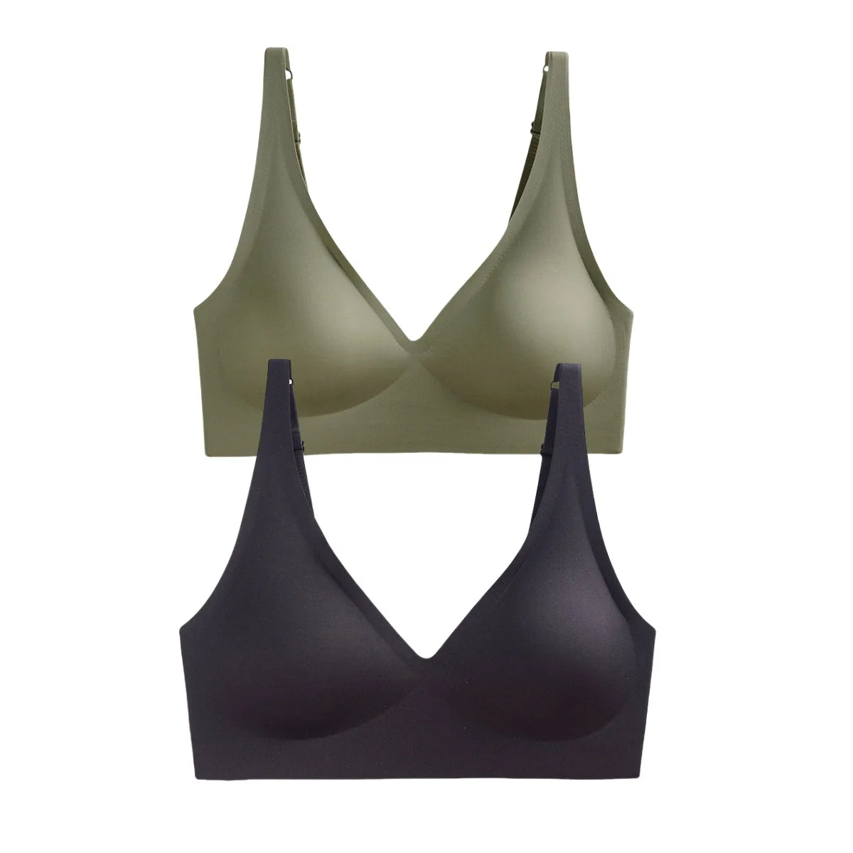 2Pcs/Set Seamless Bra Women