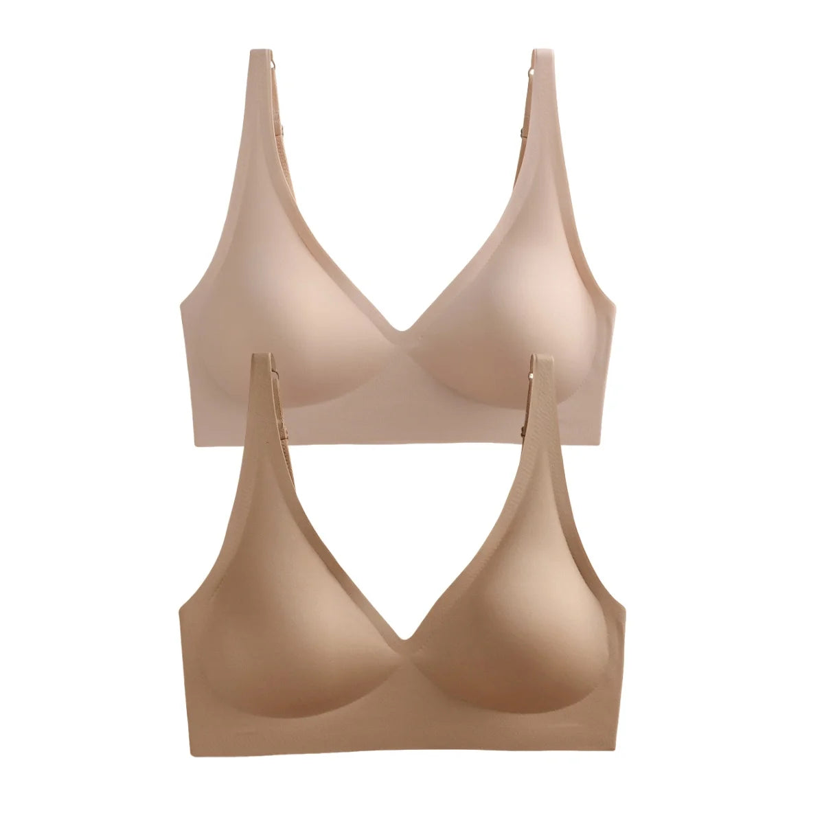 2Pcs/Set Seamless Bra Women