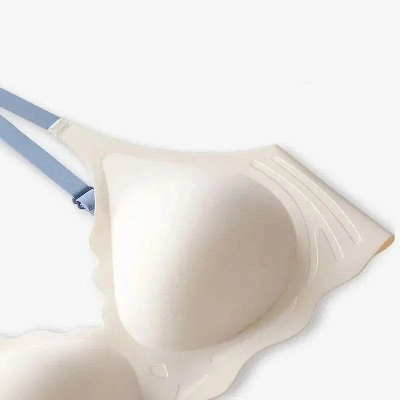 Women's Underwear No Steel Ring Comfortable Upper Support Sling Adjustable Beauty Back Bra Thin Section