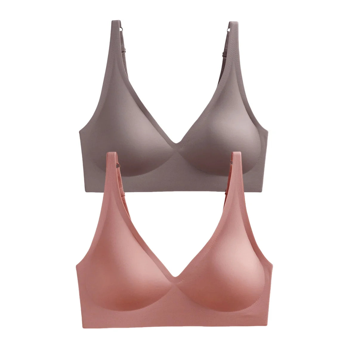 2Pcs/Set Seamless Bra Women
