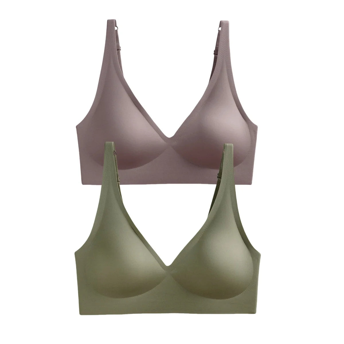 2Pcs/Set Seamless Bra Women
